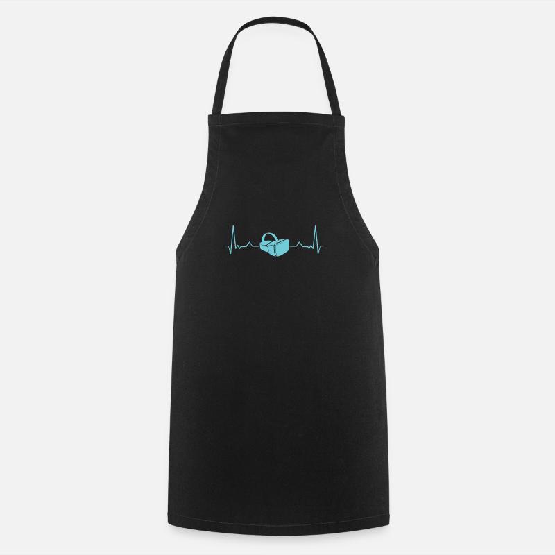 Cadeau VR de réalité virtuelle - Tablier de cuisine - noir