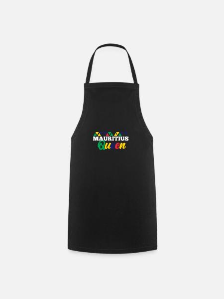 Mauritius - Cooking Apron - black