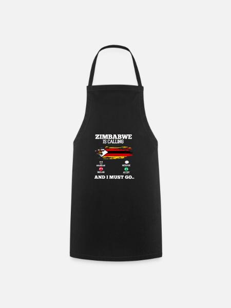 Simbabwe - Kochschürze - Schwarz