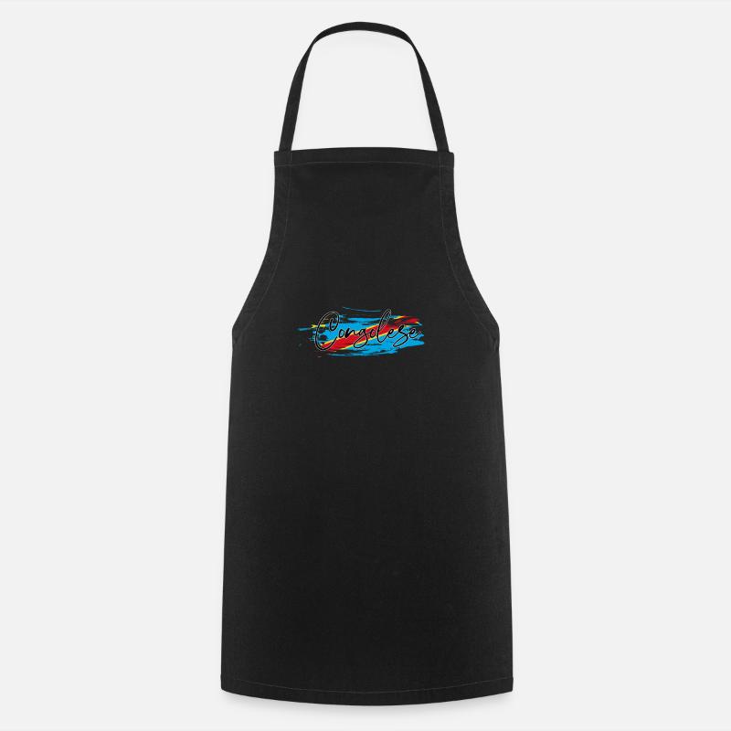 Congo - Tablier de cuisine - noir