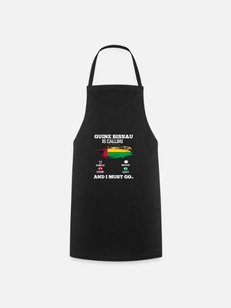 Guinea Bissau - Kochschürze - Schwarz