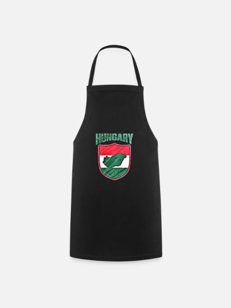 Ungarn - Kochschürze - Schwarz