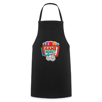Board Games Game Board Gift - Cooking Apron - black - Front - AI Model Male 185 dark (185cm)