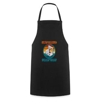 3D Printing - Cooking Apron - black - Front - AI Model Male 185 dark (185cm)
