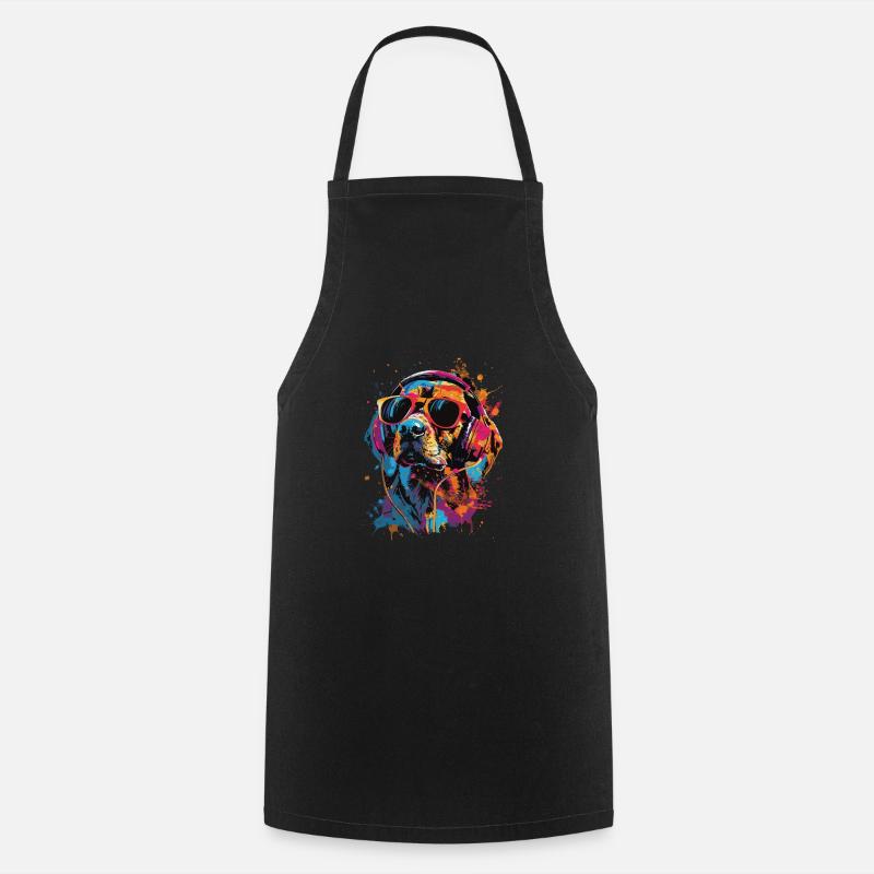 Beagle - Tablier de cuisine - noir