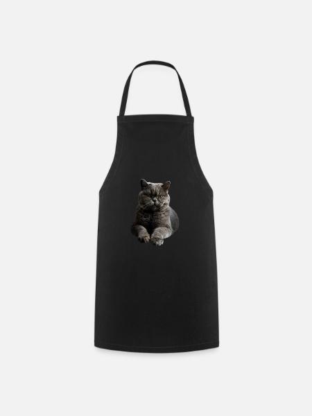 British Shorthair - Kochschürze - Schwarz