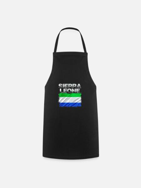 Sierra Leone - Kochschürze - Schwarz