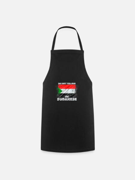 Sudan - Kochschürze - Schwarz