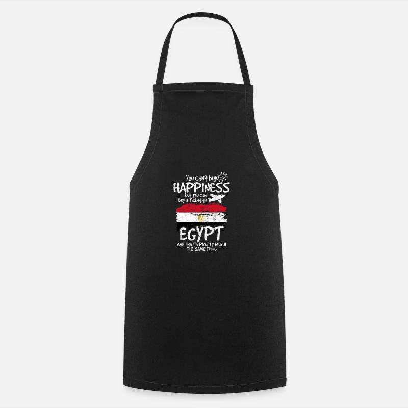 Egypte - Tablier de cuisine - noir