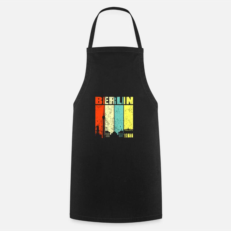 Berlin - Tablier de cuisine - noir
