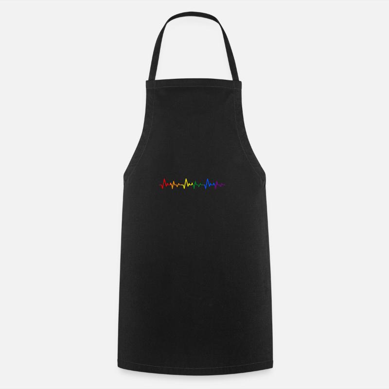 LGBT - Cooking Apron - black
