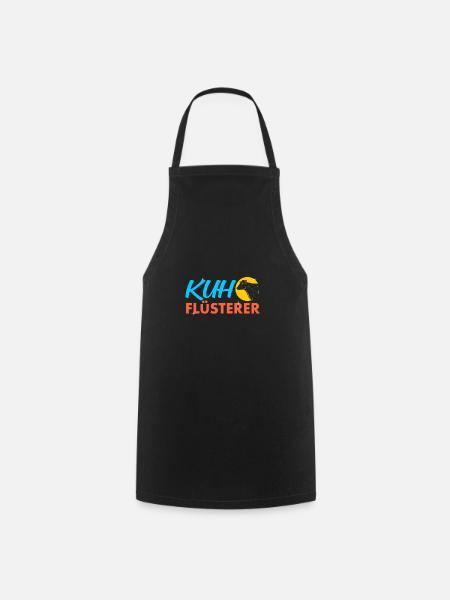 Kuh Kühe - Kochschürze - Schwarz