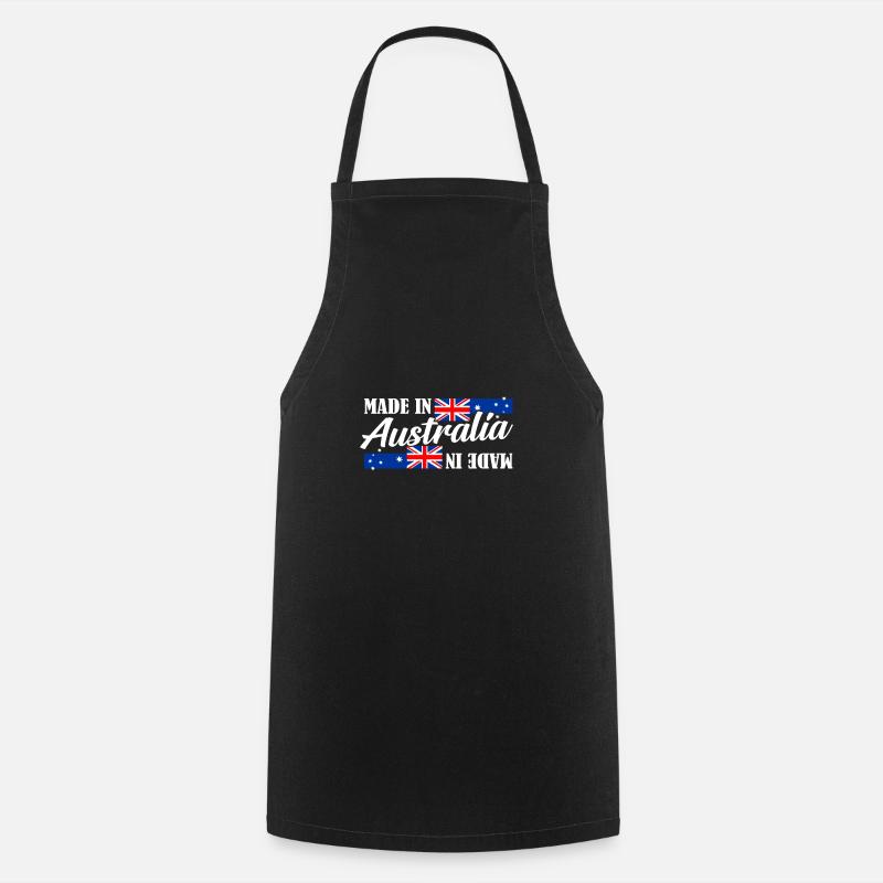 Australie - Tablier de cuisine - noir