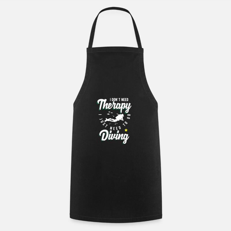 plonger - Tablier de cuisine - noir