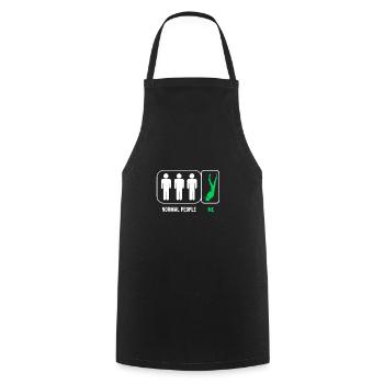 Schwimmen Tauchen Taucher Tauchunterricht Geschenk - Kochschürze - Schwarz - Vorne - AI Model Male 185 dark (185cm)