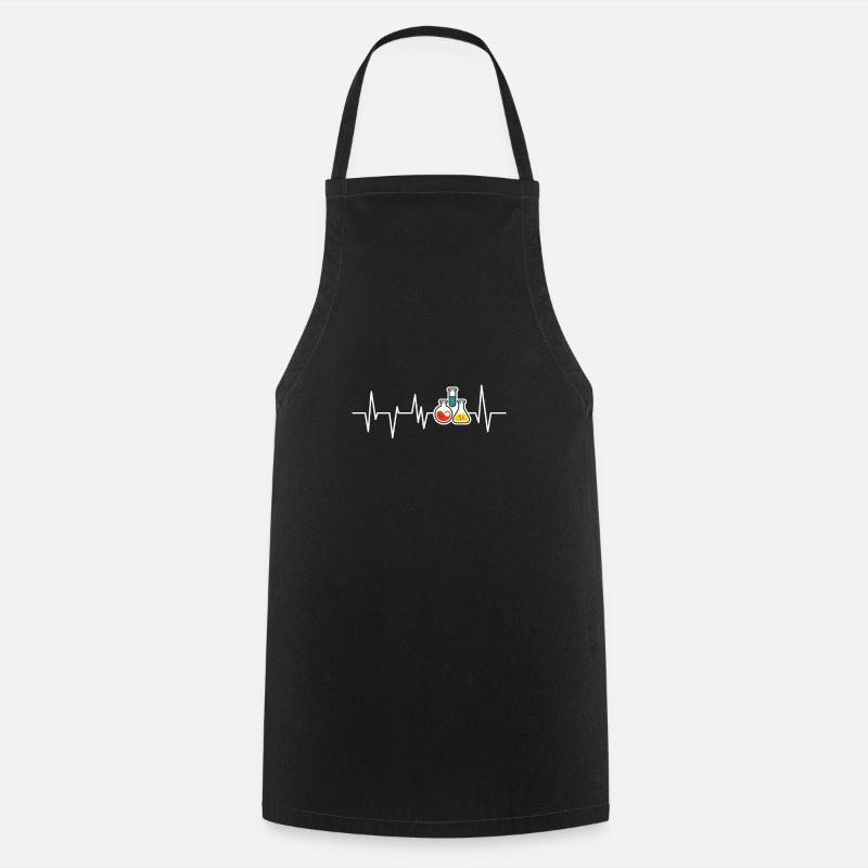 chimie - Tablier de cuisine - noir