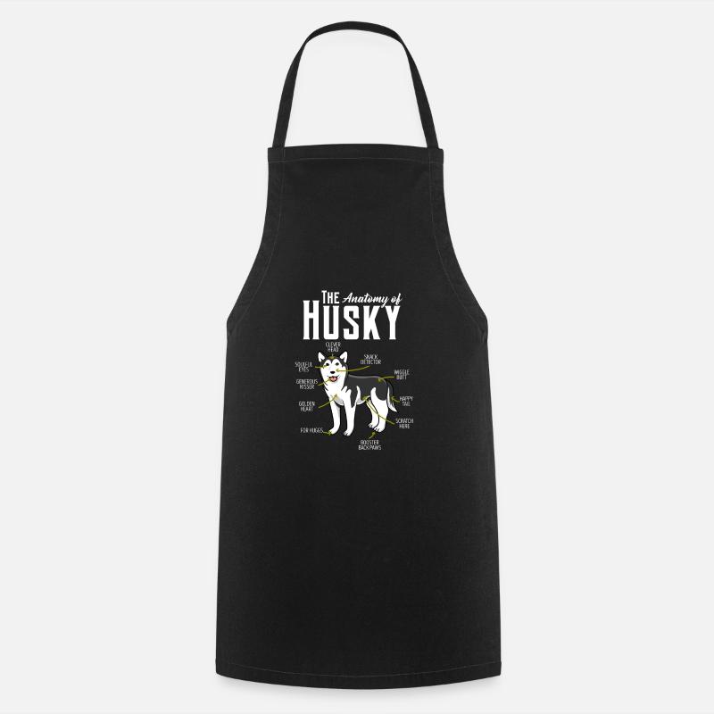Husky - Tablier de cuisine - noir