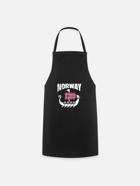 Norwegen - Kochschürze - Schwarz