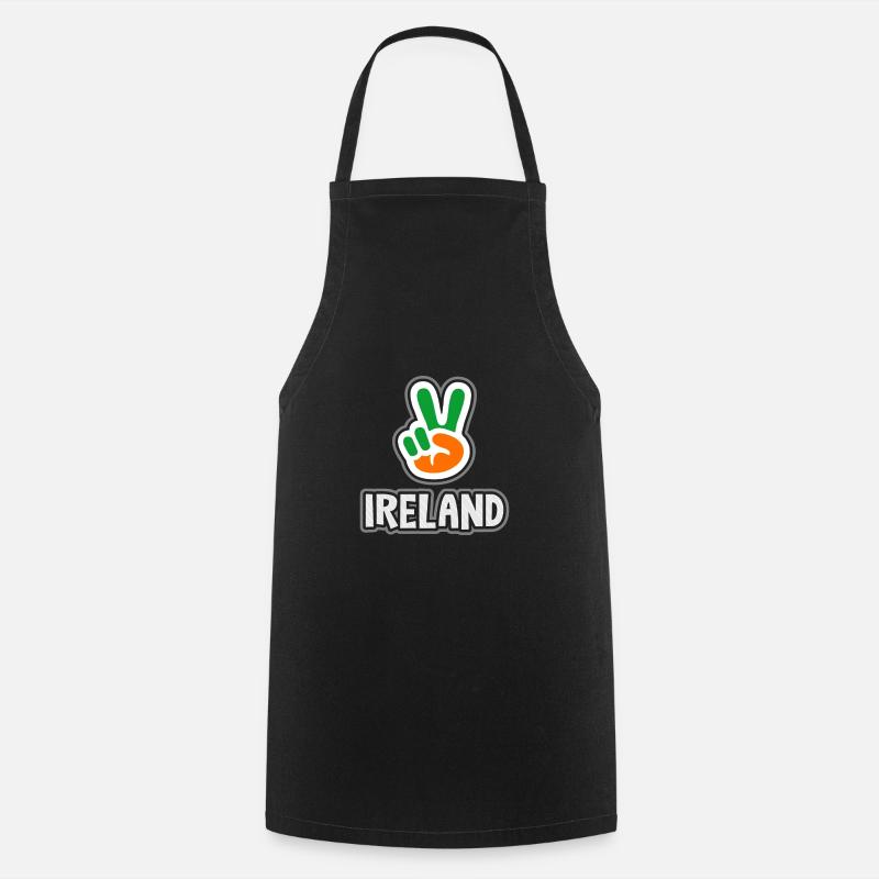 Irlande - Tablier de cuisine - noir