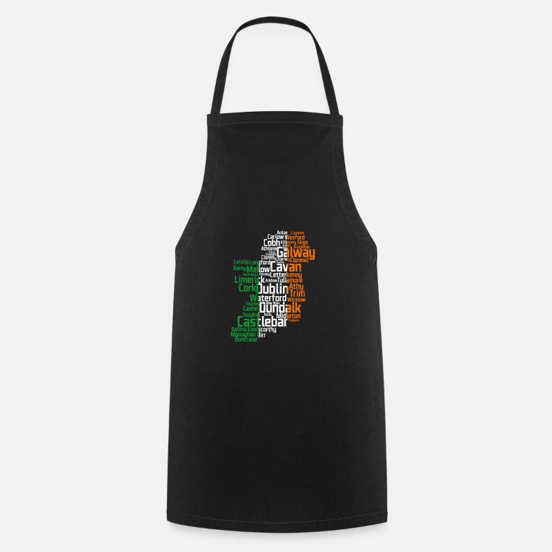 Irland - Kochschürze - Schwarz