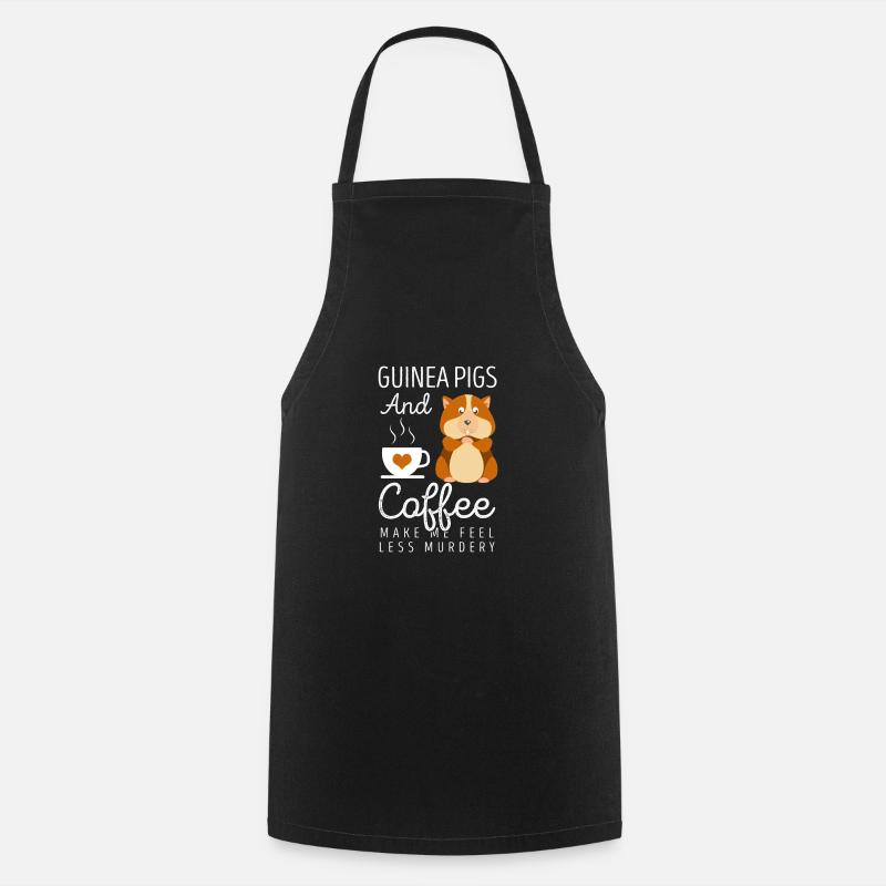Cochon d'Inde - Tablier de cuisine - noir