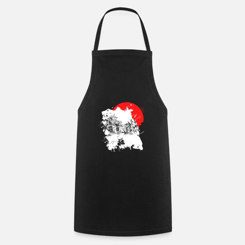Japan - Cooking Apron - black