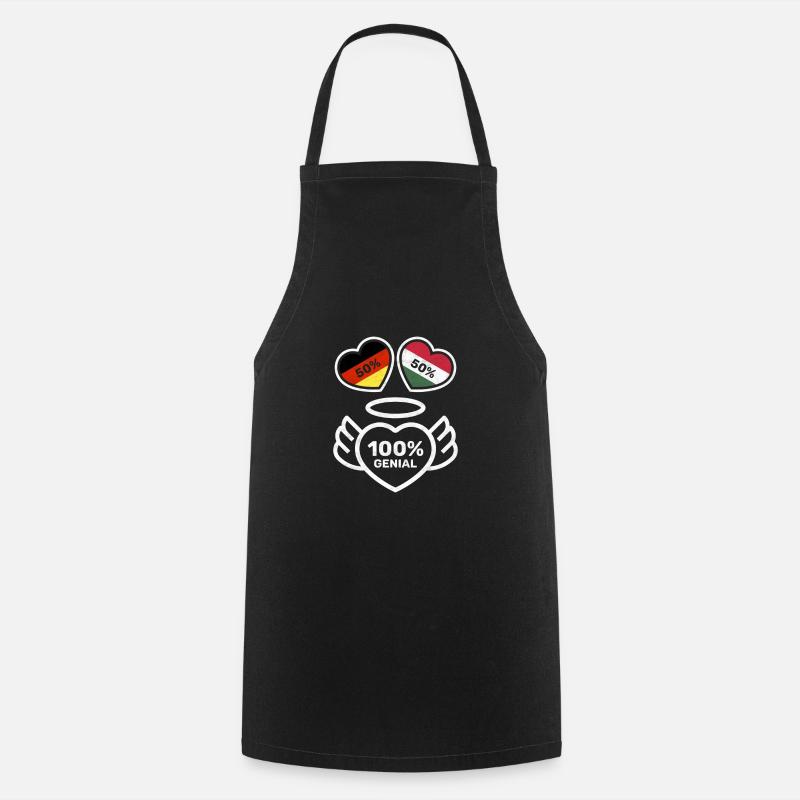 Ungarn Ungarn Geschenk Ungarn Geschenk Ungarn Lieb - Kochschürze - Schwarz