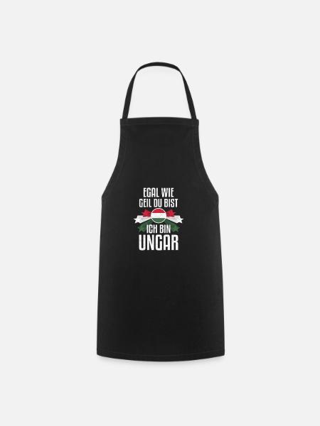 Ungarn Ungarn Geschenk Ungarn Geschenk Ungarn Lieb - Kochschürze - Schwarz