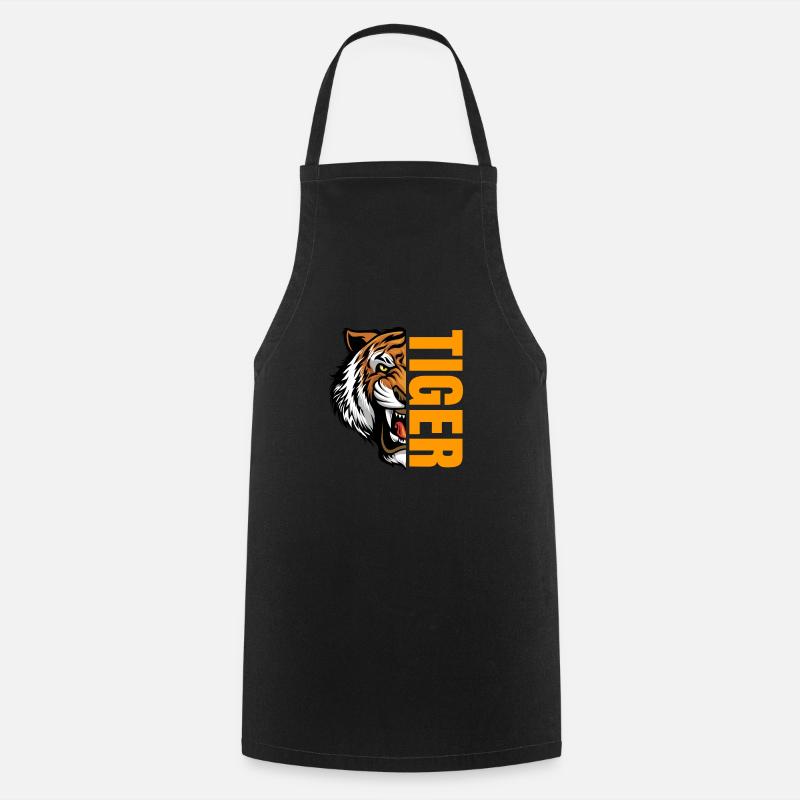 Tiger - Kochschürze - Schwarz