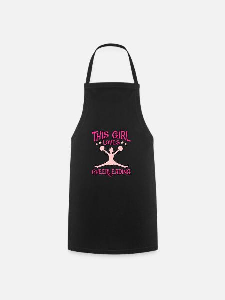 Cheerleading - Kochschürze - Schwarz