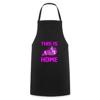 Home Kentucky gift - Cooking Apron - black - Front - AI Model Male 185 dark (185cm)
