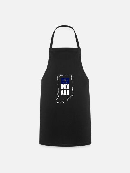 Indiana haus geschenk - Kochschürze - Schwarz
