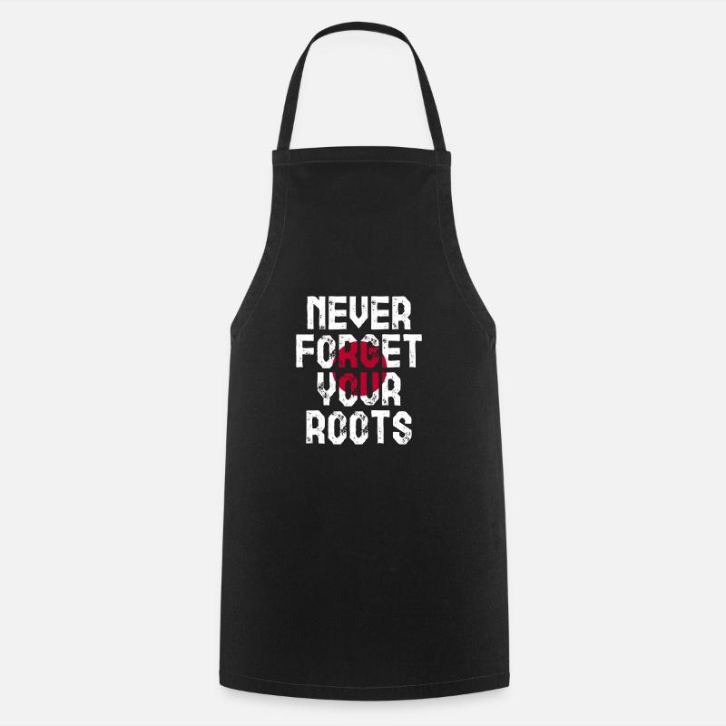 Roots Japan Gift - Cooking Apron - black