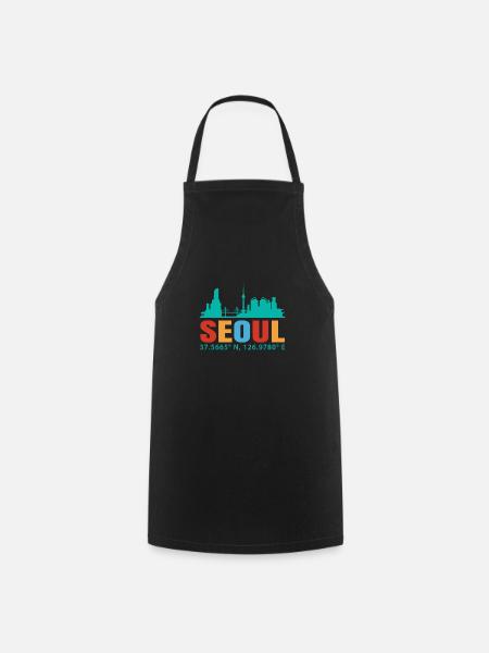 Seoul - Kochschürze - Schwarz