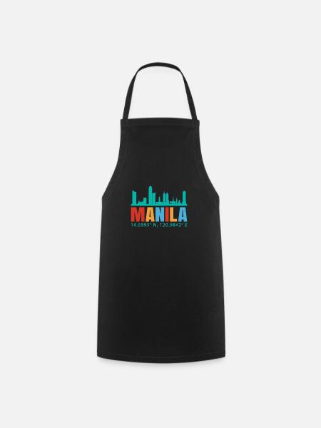 Manille - Tablier de cuisine - noir