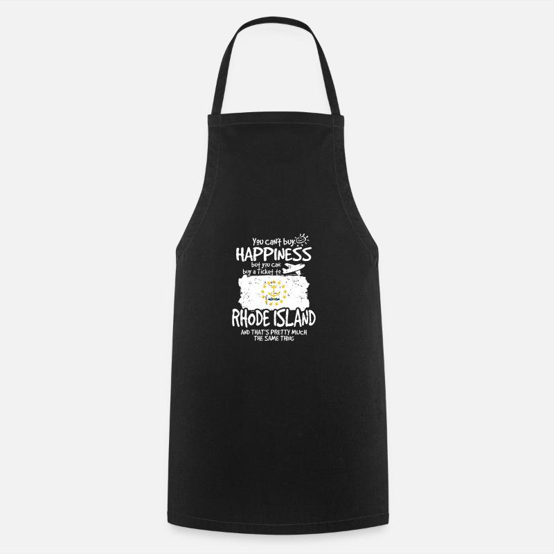 Rhode Island - Kochschürze - Schwarz