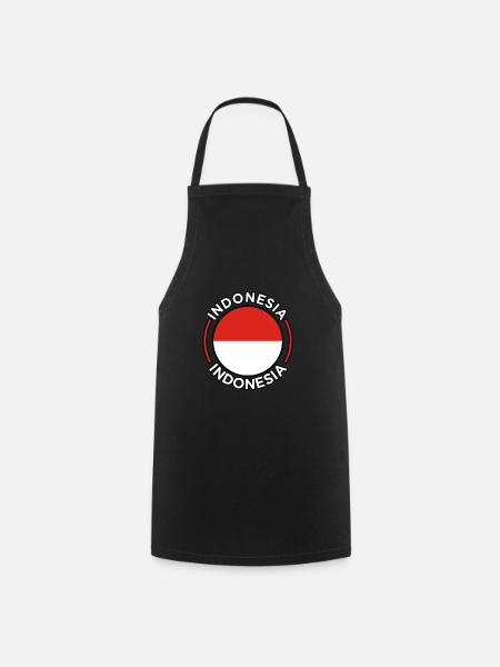 Indonesien - Kochschürze - Schwarz
