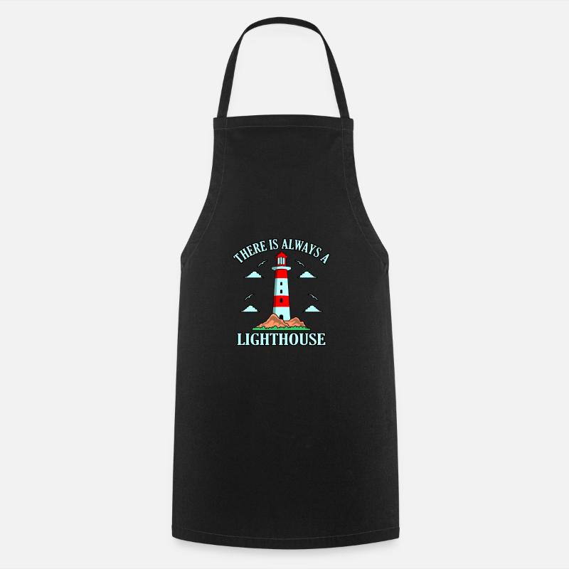 Phare - Tablier de cuisine - noir
