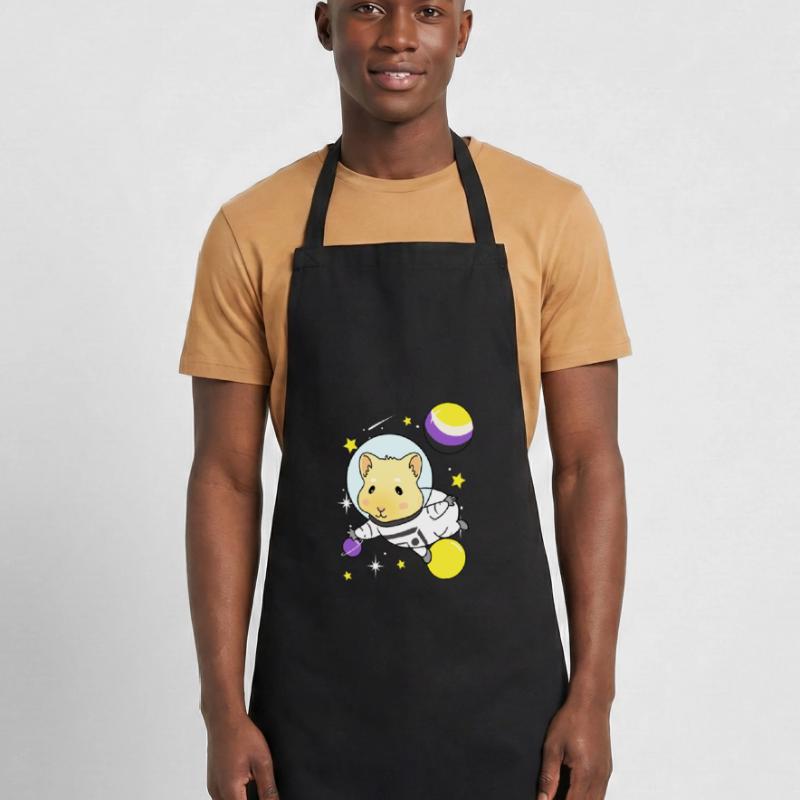 Nonbinary guinea pig Nonbinary Pride Cooking Apron