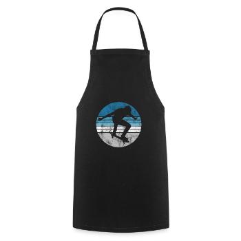 Skateboarder Skateboard Skater Skate Skateing - Tablier de cuisine - noir - Devant - AI Model Male 185 dark (185cm)
