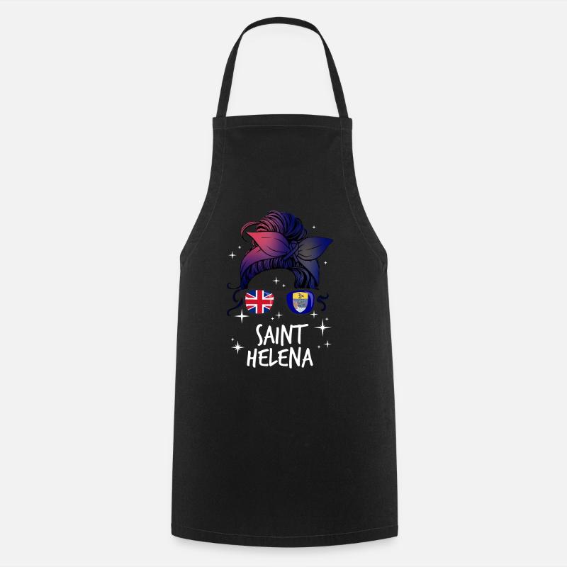 Saint Helena - Cooking Apron - black