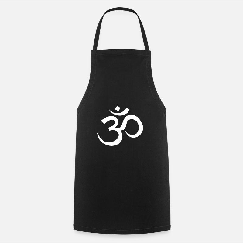 Om - Cooking Apron - black