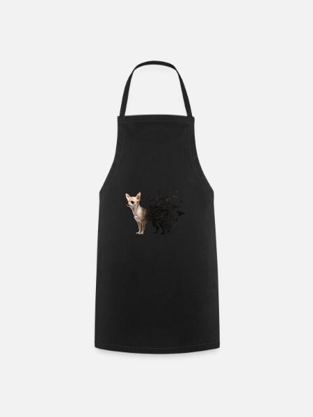 Chihuahua - Kochschürze - Schwarz