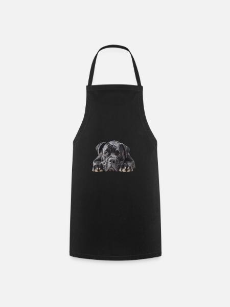 Cane Corso - Kochschürze - Schwarz