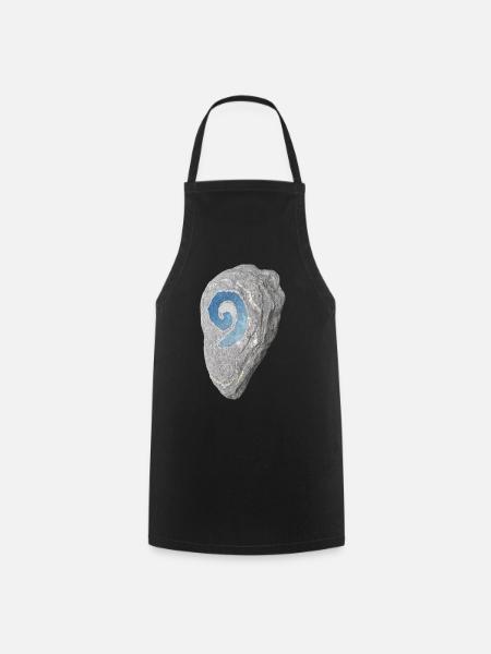 Hearth stone - Cooking Apron - black