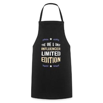 The One & Only Influencer Edition - Cooking Apron - black - Front - AI Model Male 185 dark (185cm)