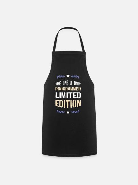 The One and Only Programmer Limited Edition - Kochschürze - Schwarz