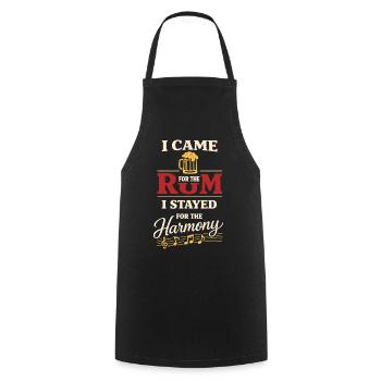Shanty Crew folk music community - Cooking Apron - black - Front - AI Model Male 185 dark (185cm)
