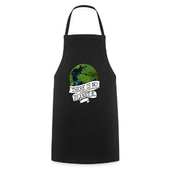 NO PLANET B - Tablier de cuisine - noir - Devant - AI Model Male 185 dark (185cm)