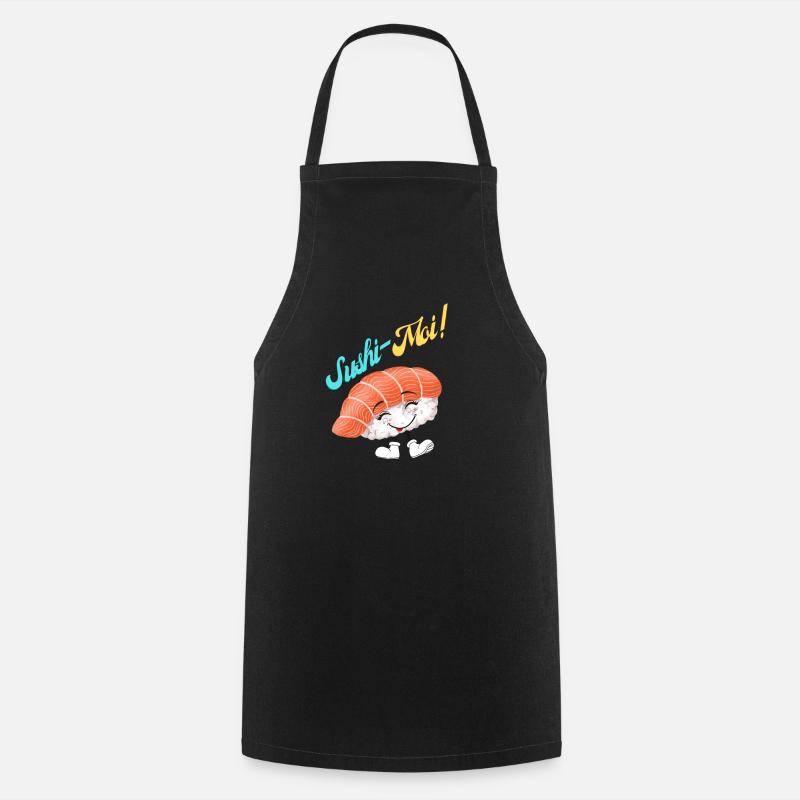 Sushi-moi ! - Tablier de cuisine - noir